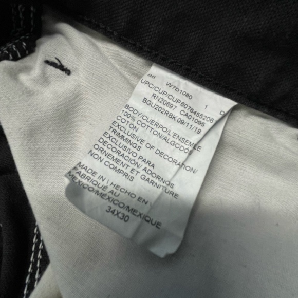 Dickies Carpenter Pants Men’s Size 34 x 30 - Picture 4 of 6